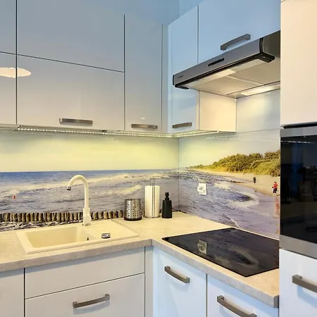 Apartament Al-dom Mariela-kołobrzeg Z Garażem , 600 M Do Morza *